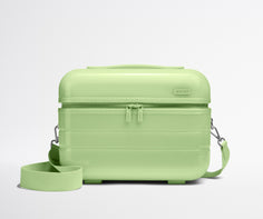 The Train Case in Glazed Matcha Milk Green