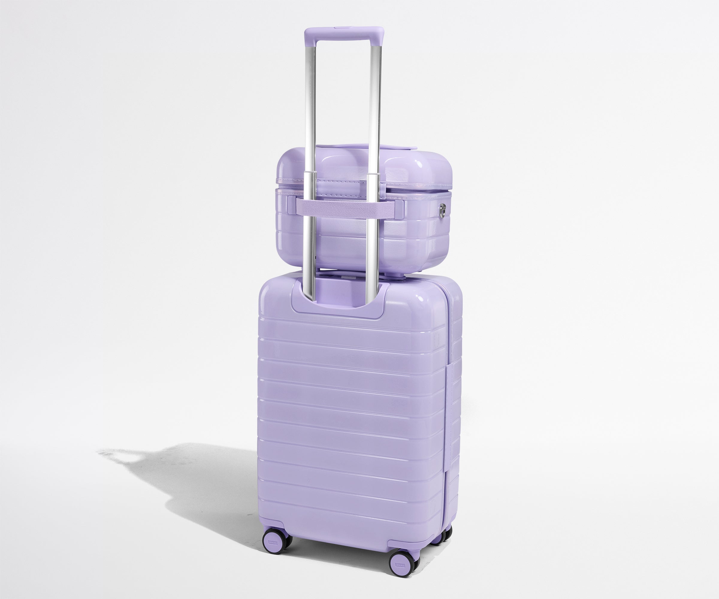 The Train Case in Glazed Lavender Haze Purple | Away: Built for