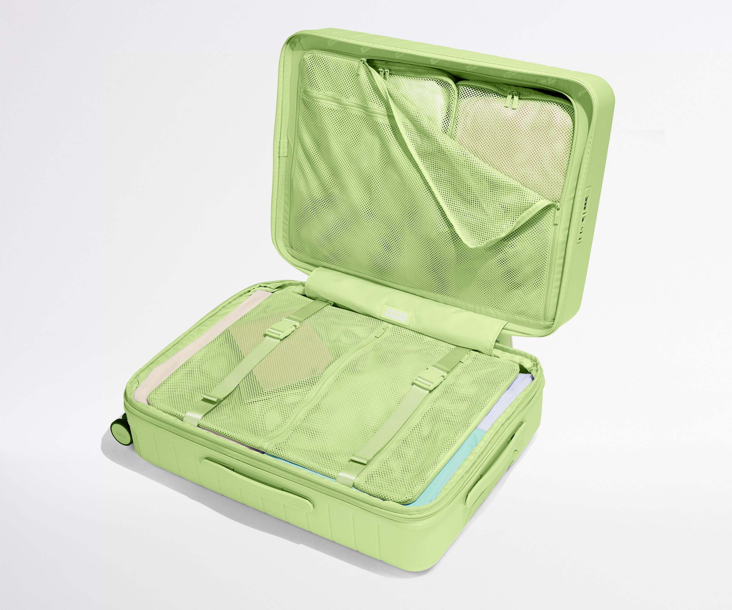 Browse Medium Suitcases in Matcha Milk Green | Away