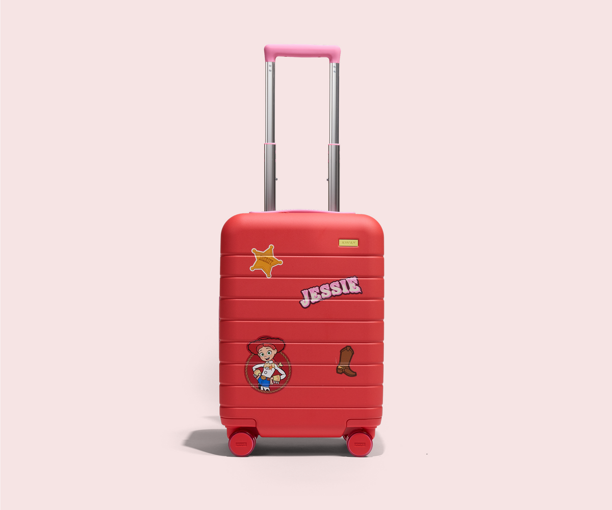 Toy Story 5 Kids Carry-On in Jessie Red | Away Toy Story 5 Kids Carry-On in Jessie Red | Away