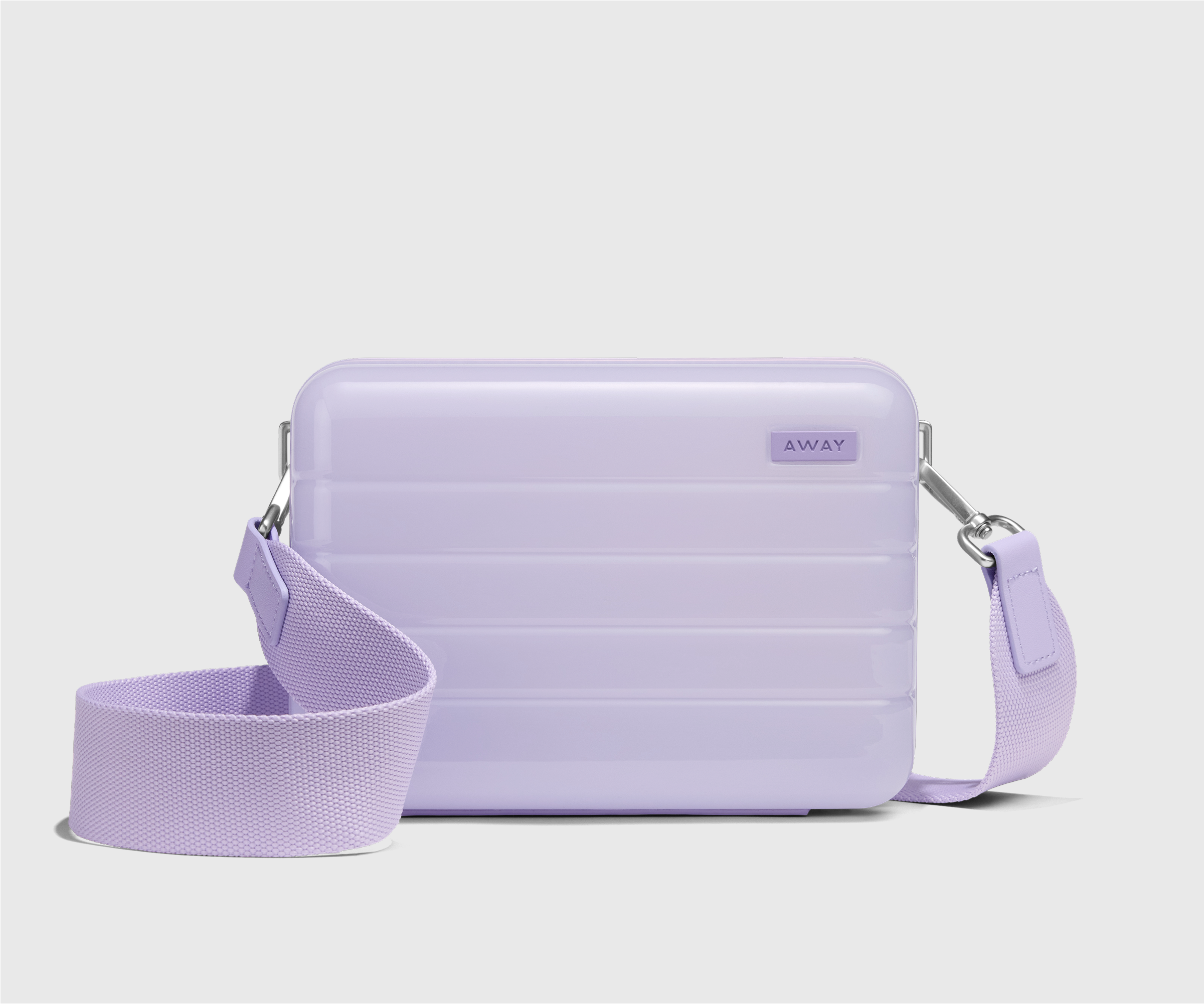 The Mini Crossbody in Glazed Lavender Haze Purple