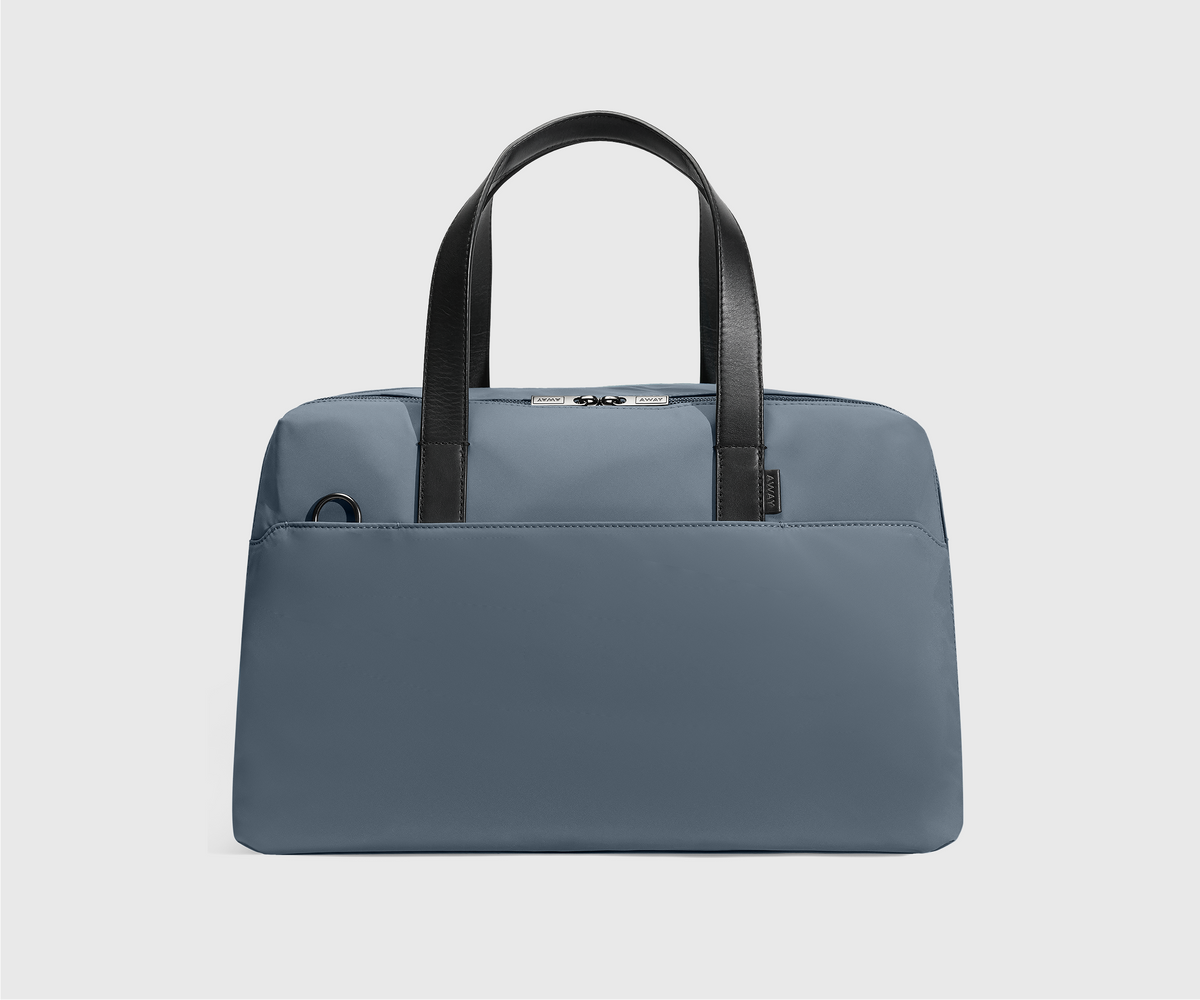 The Overnight Bag in Navy Blue