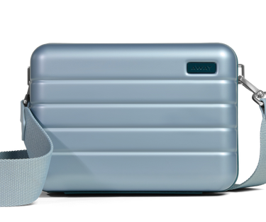 The Mini Crossbody in Arctic Blue