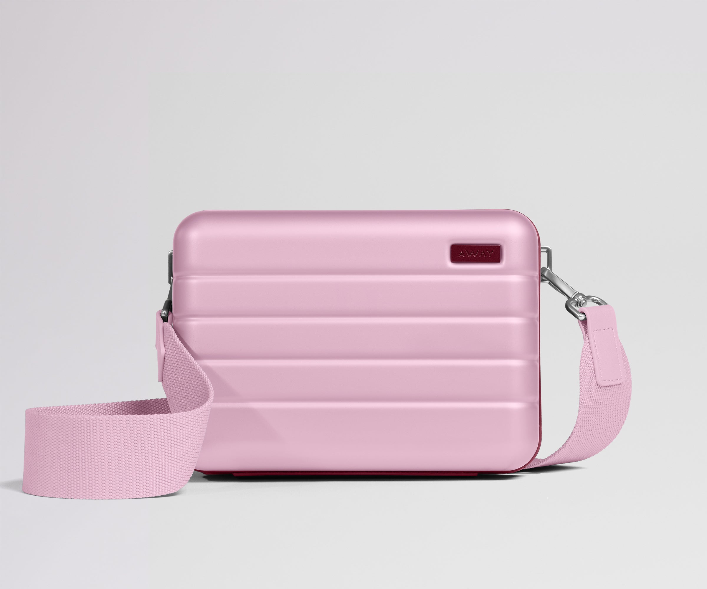 AWAY “The Mini” The Mini Crossbody in Glacial Pink