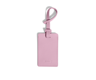 The Luggage Tag in Glacial Pink