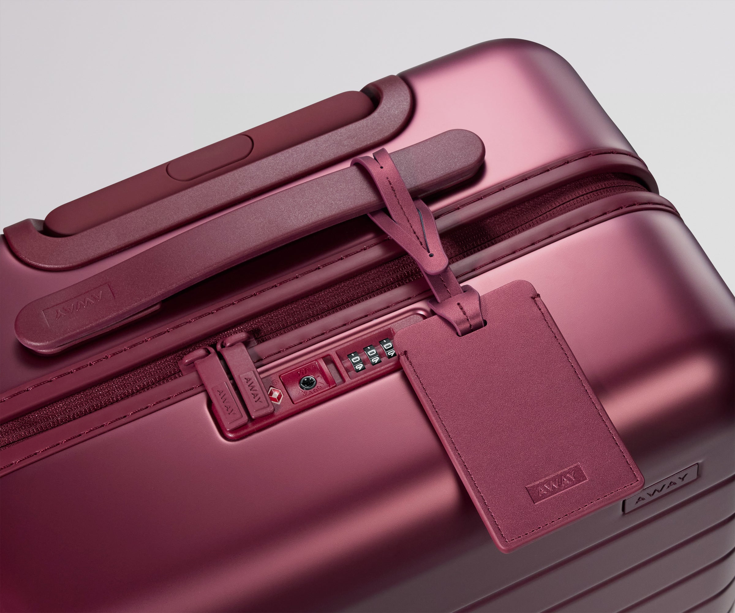 Hard Shell Carry-On Suitcase: Ruby Haze | Away