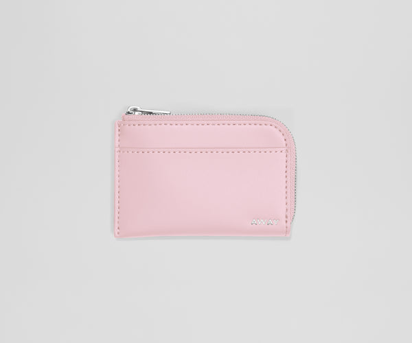 Zip Card Case in Glacial Pink | Away