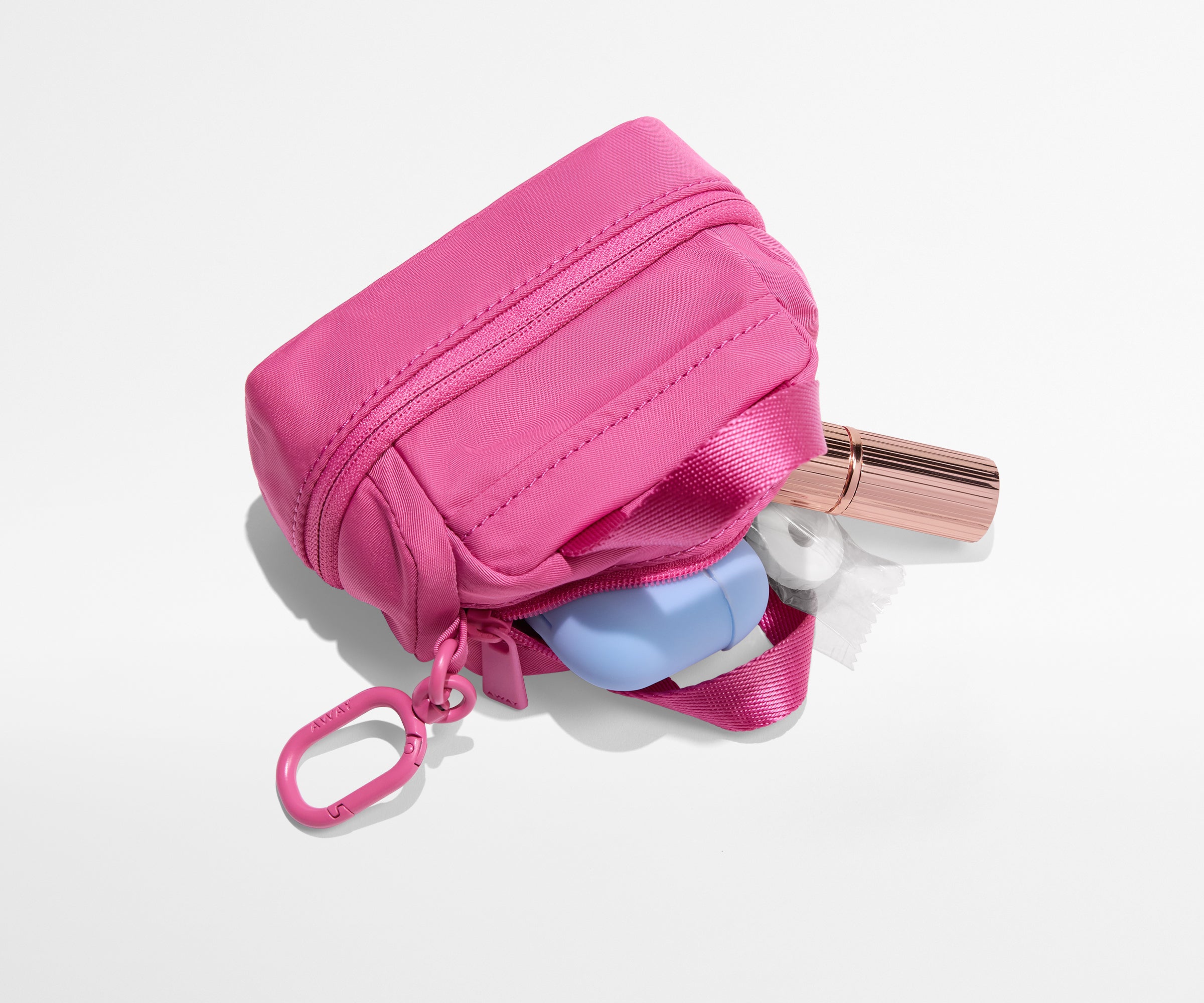 Micro Weekender Charm in Island Pink | Away: Built for modern travel