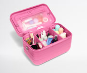 The Train Case in Island Pink
