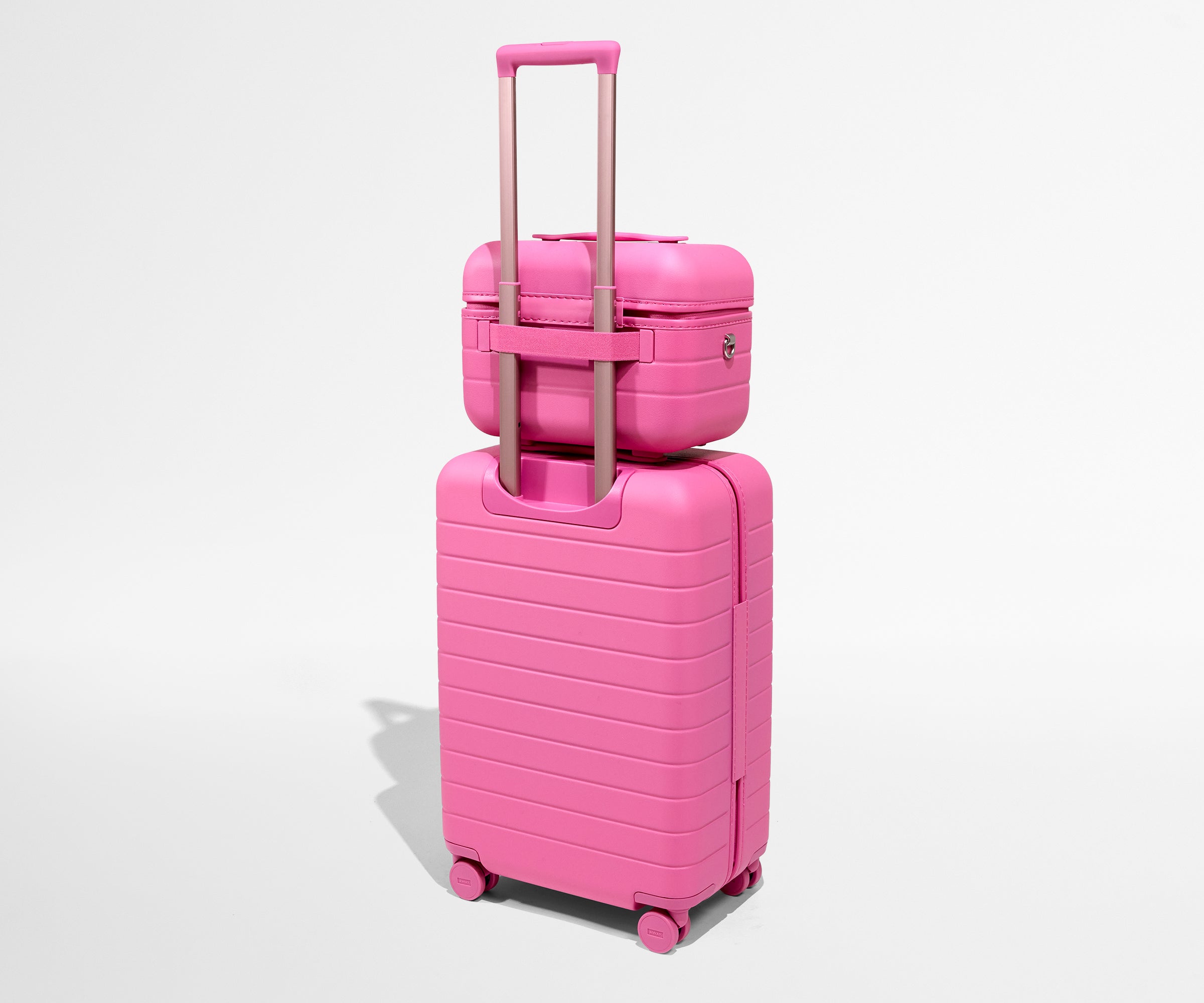 The Train Case in Island Pink