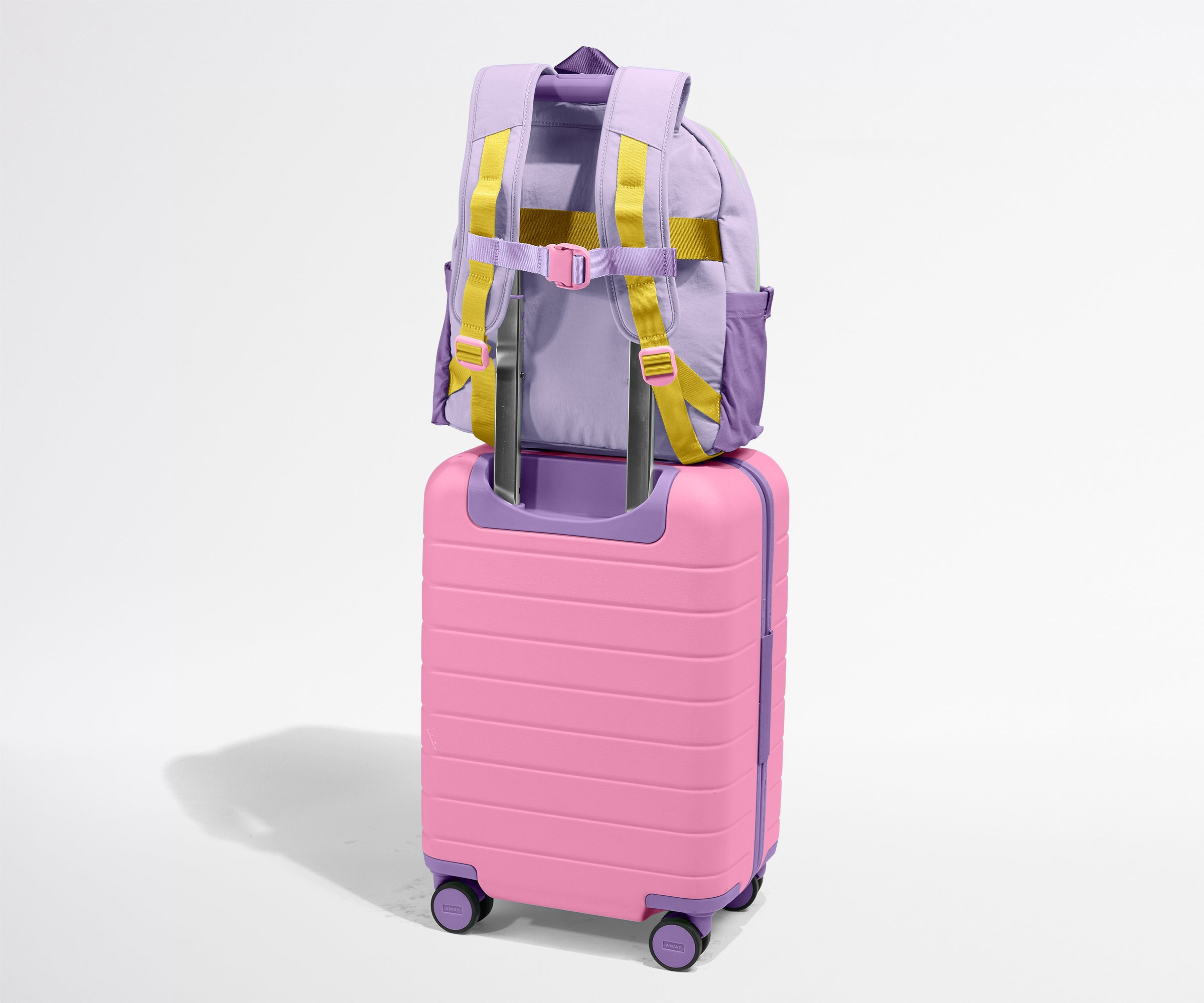 Away Kids Backpack in Butterfly Purple