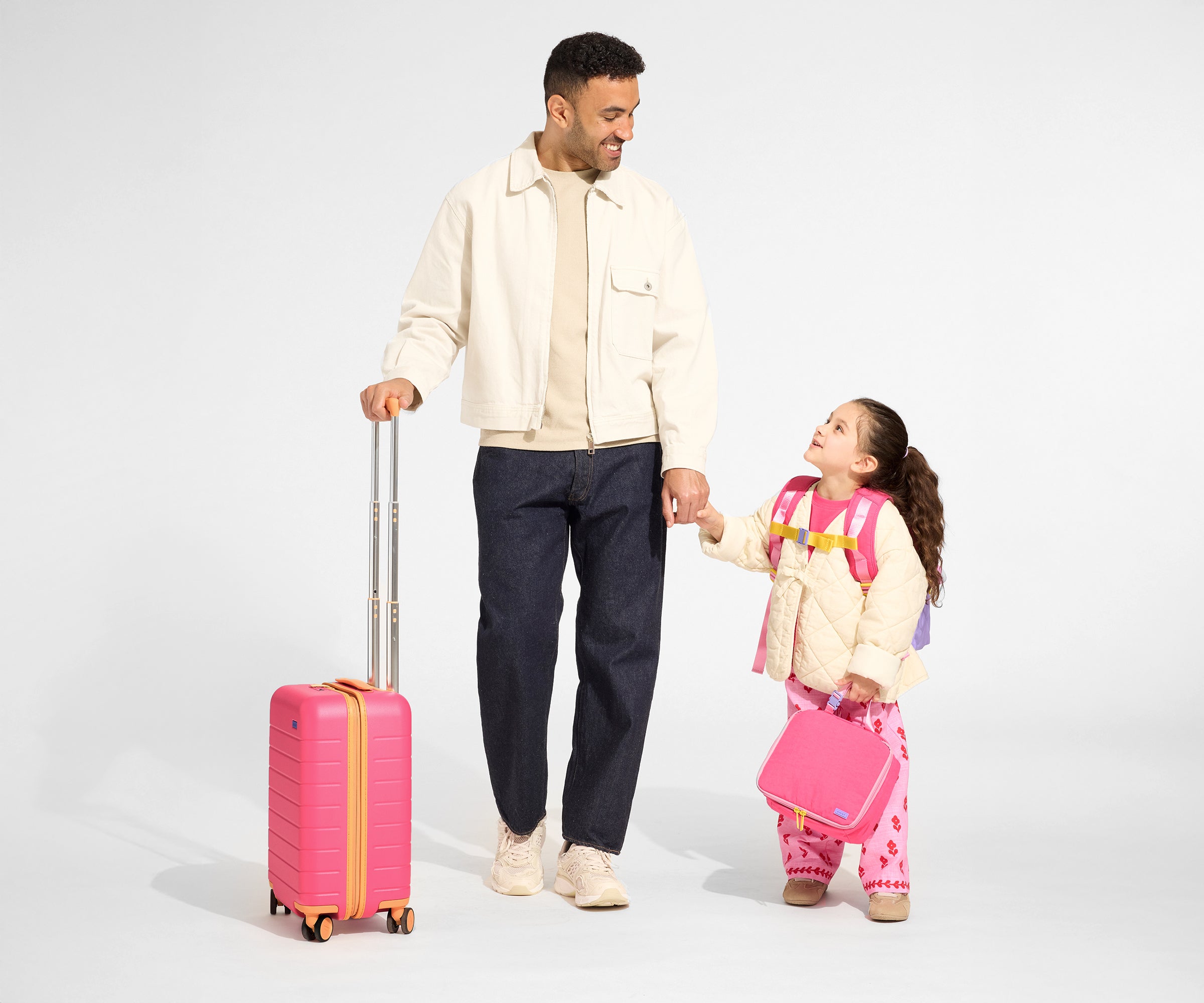 The Kids Carry-On in Cotton Candy Pink