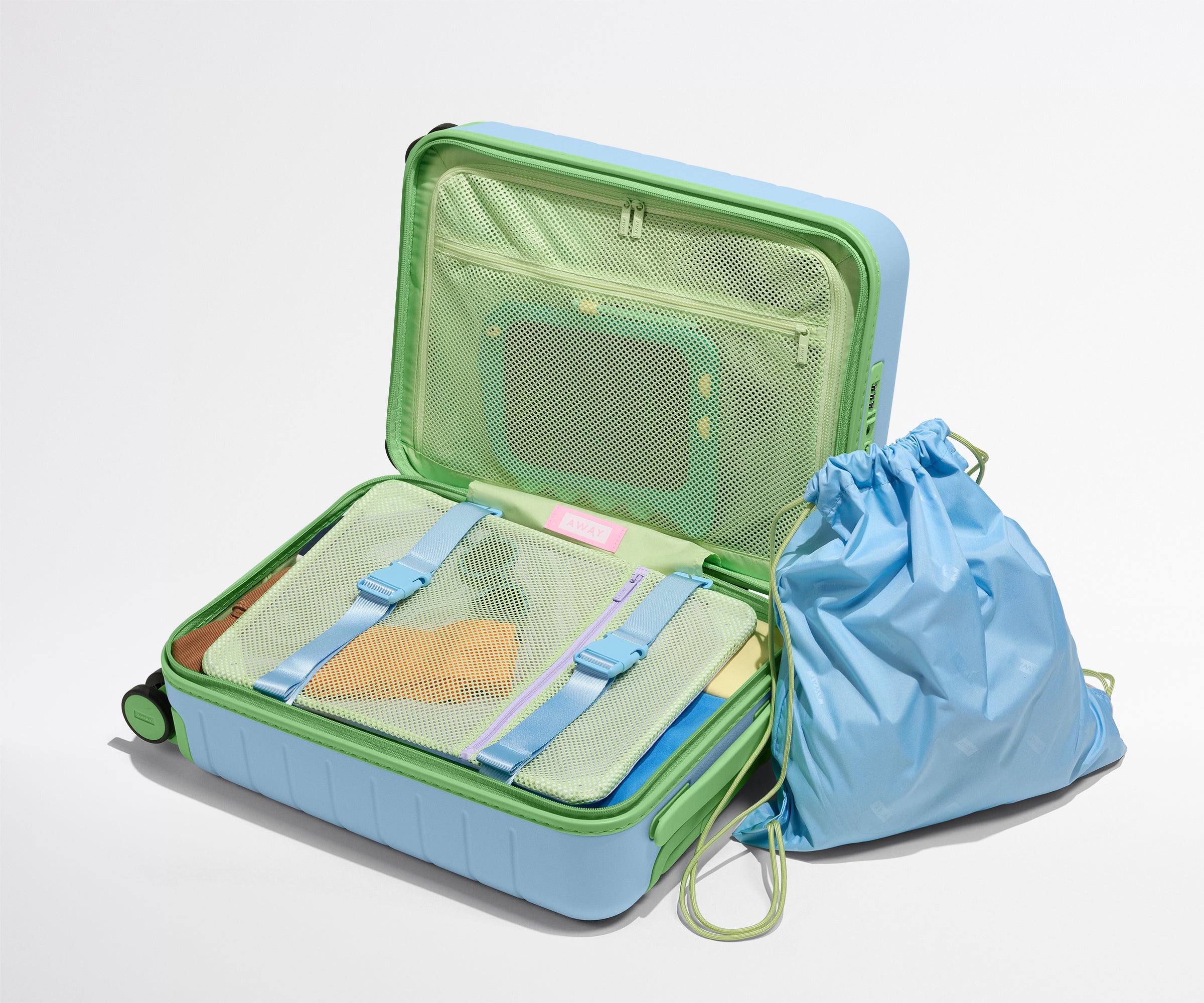 The Kids Carry-On in Dragonfly Blue