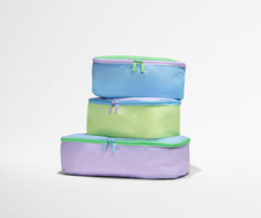 Kids Packing Cubes in Spring Mix