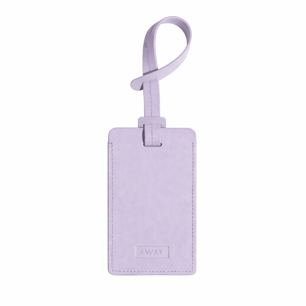 The Luggage Tag in Lavender Haze Purple