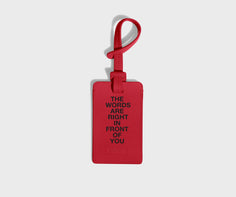 The Luggage Tag in The Words