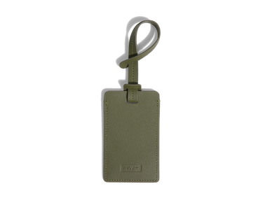 The Luggage Tag in Olive Green