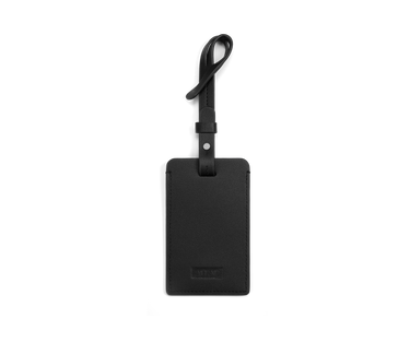 Luggage Tag in Jet Black
