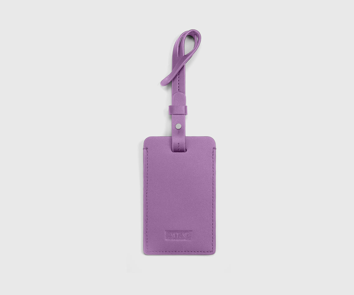Luggage Tag in Electric Iris