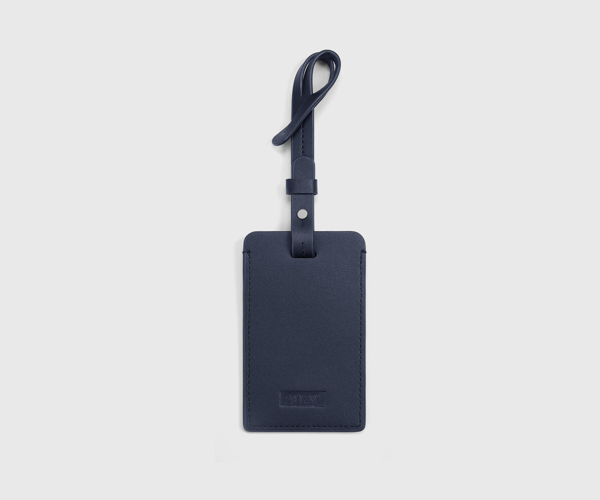 Luggage Tag in Navy Blue