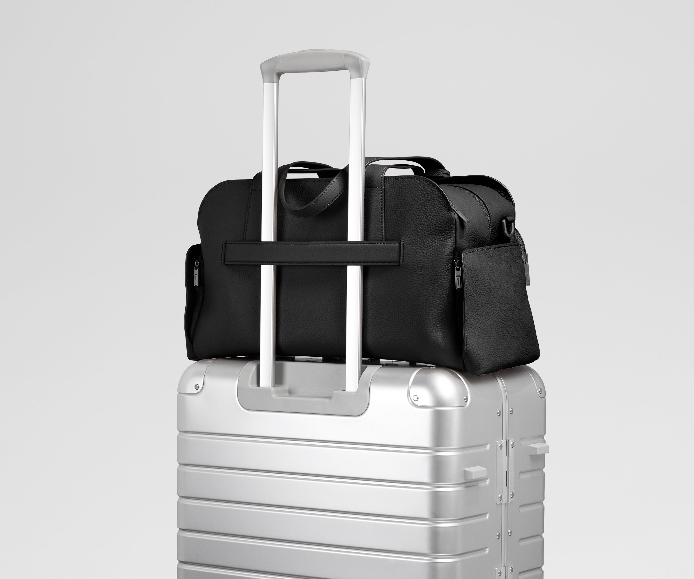 Genuine Black Leather Duffle for Travel | Away: Built for modern