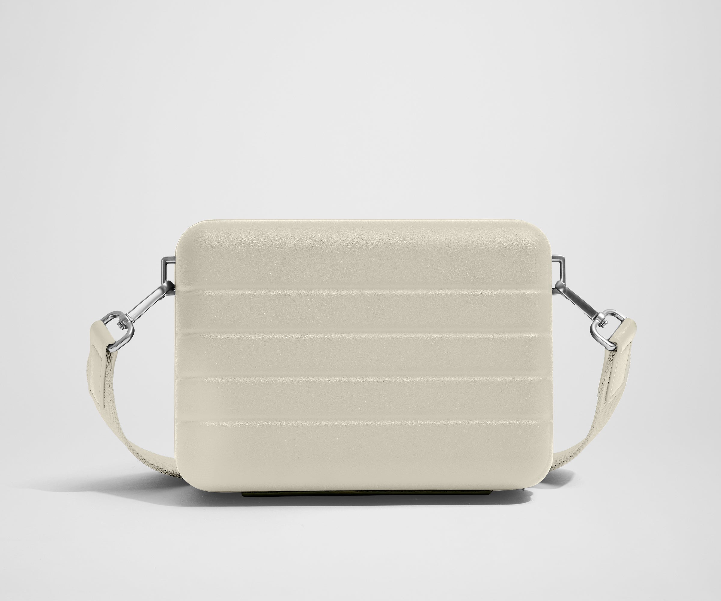 crossbody bag for travel white Away Mini Crossbody in Salt White