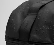 Water droplets on the water repellent material