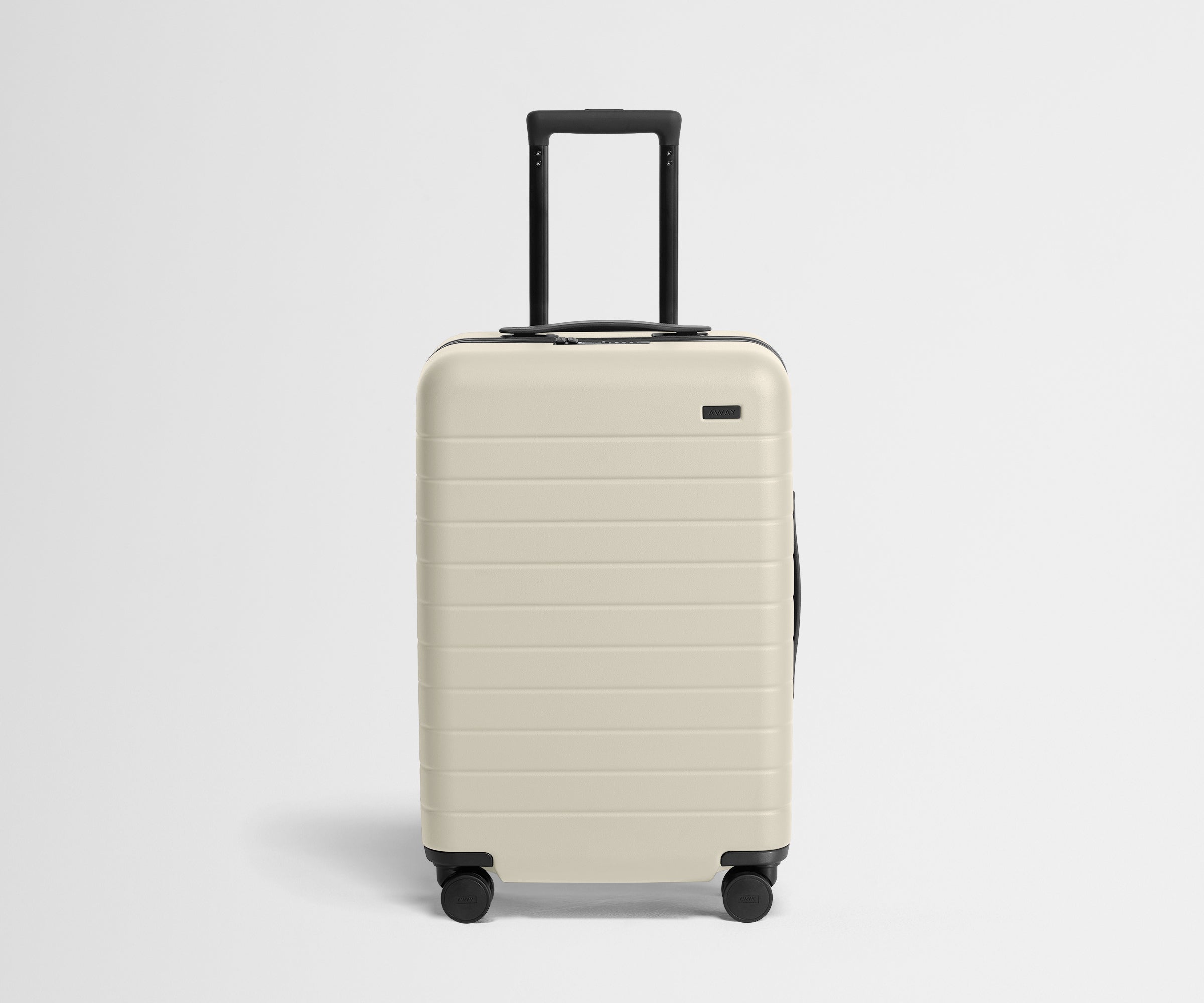 Shop The Bigger Carry-On suitcase in Salt White | Away: Built for modern travel