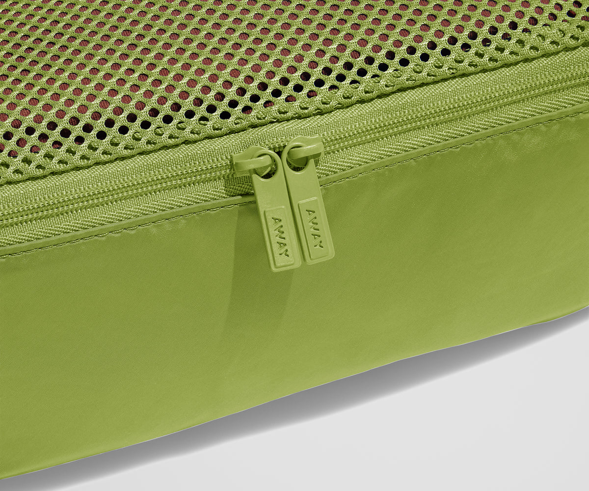 Insider Packing Cubes (Set of 4) in Chartreuse Spark
