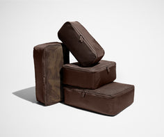 Insider Packing Cubes (Set of 4) in Chocolate Brown