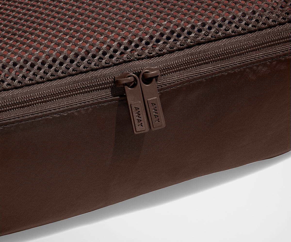 Insider Packing Cubes (Set of 4) in Chocolate Brown