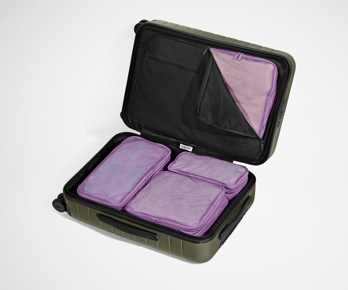 Insider Packing Cubes (Set of 4) in Electric Iris
