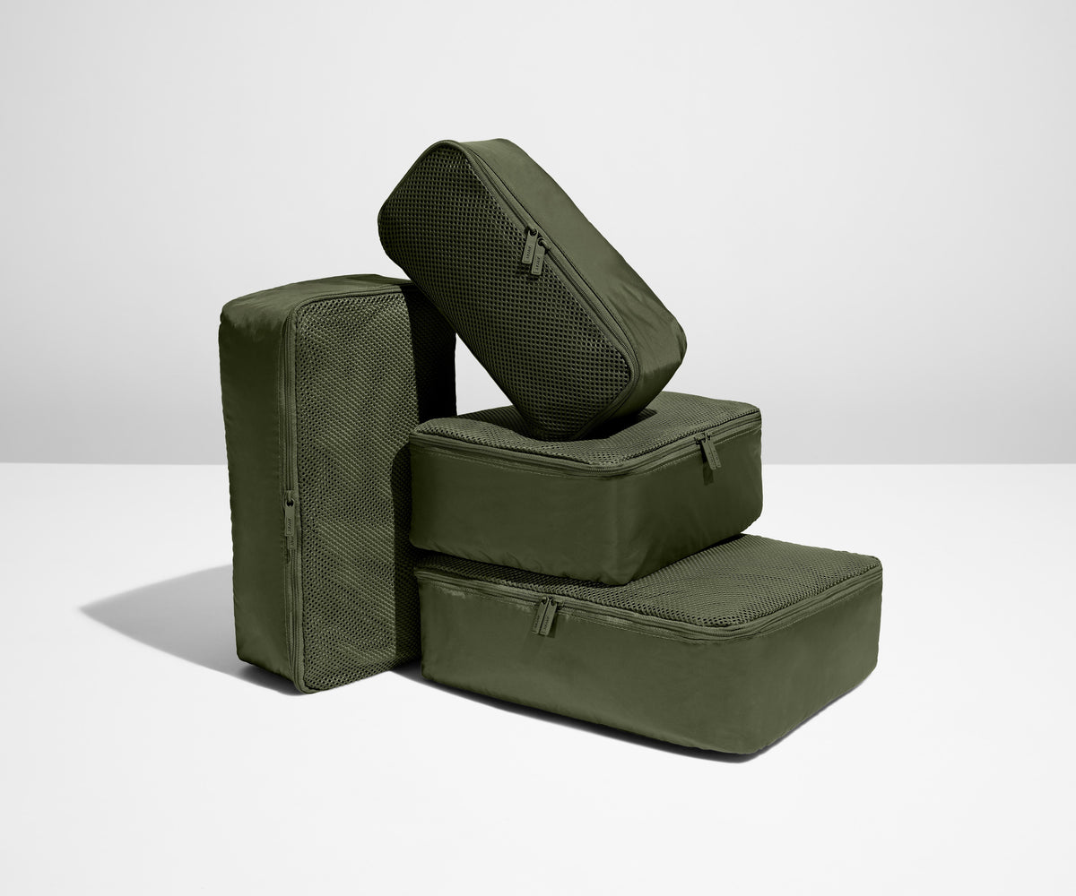The Insider Packing Cubes in Olive Green