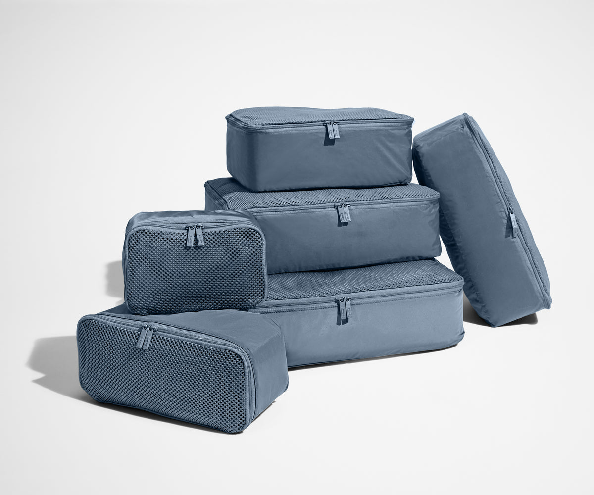 Insider Packing Cubes (Set of 6) in Coast Blue