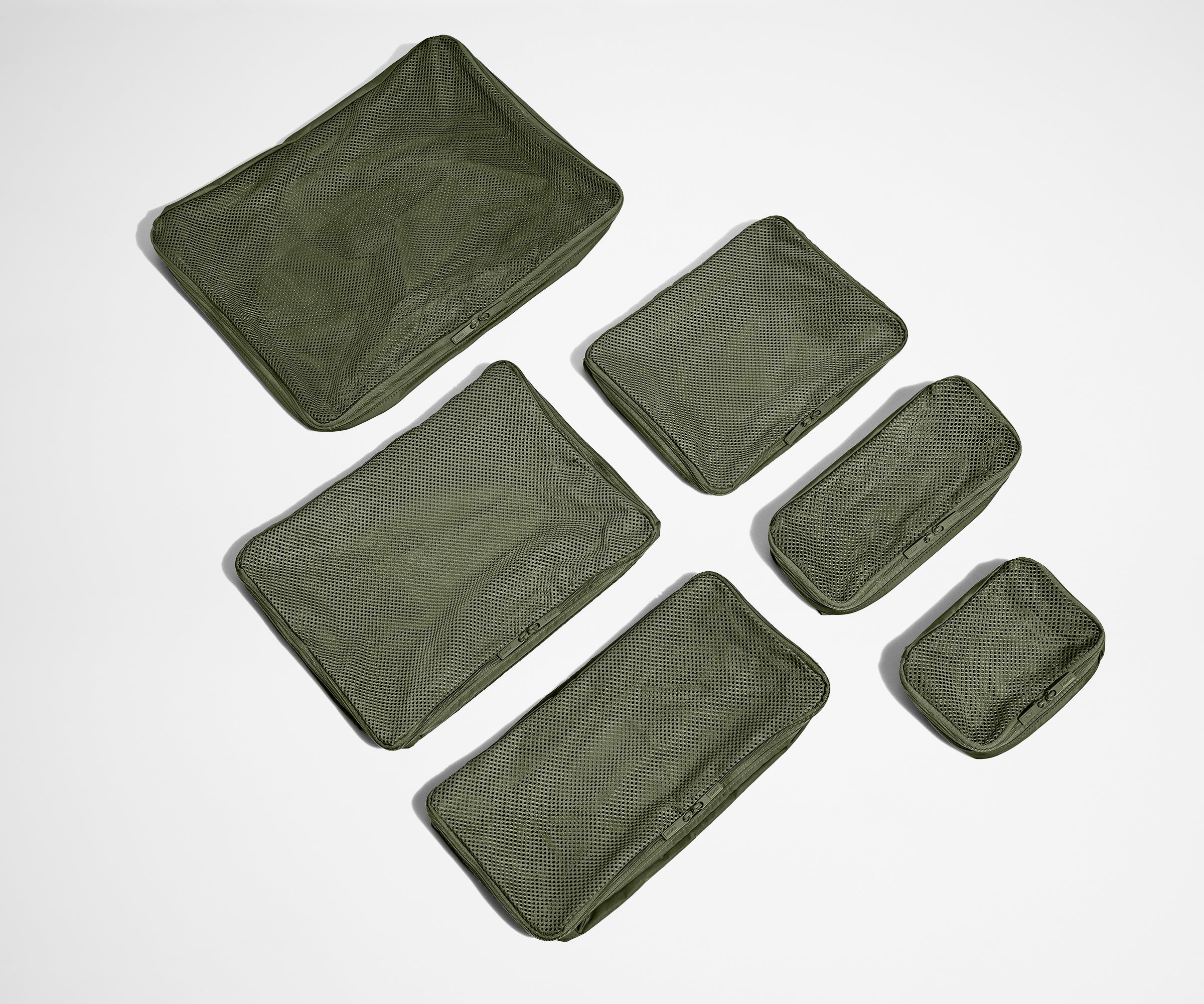 Insider Packing Cubes (Set of 6) in Olive Green