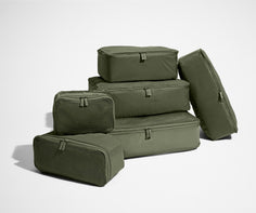 Insider Packing Cubes (Set of 6) in Olive Green