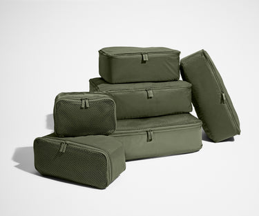 Insider Packing Cubes (Set of 6) in Olive Green