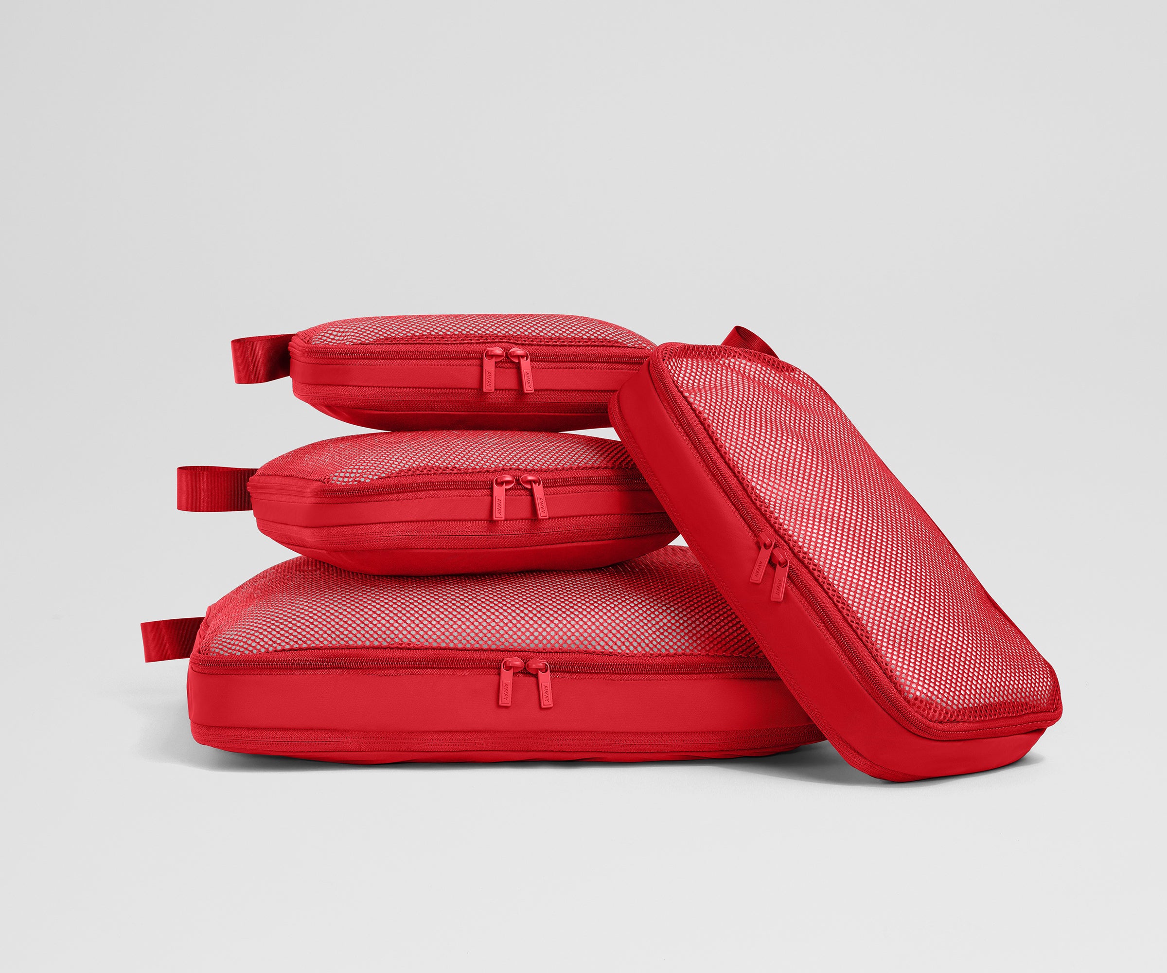 Compression Packing Cubes in Cherry Red | Away