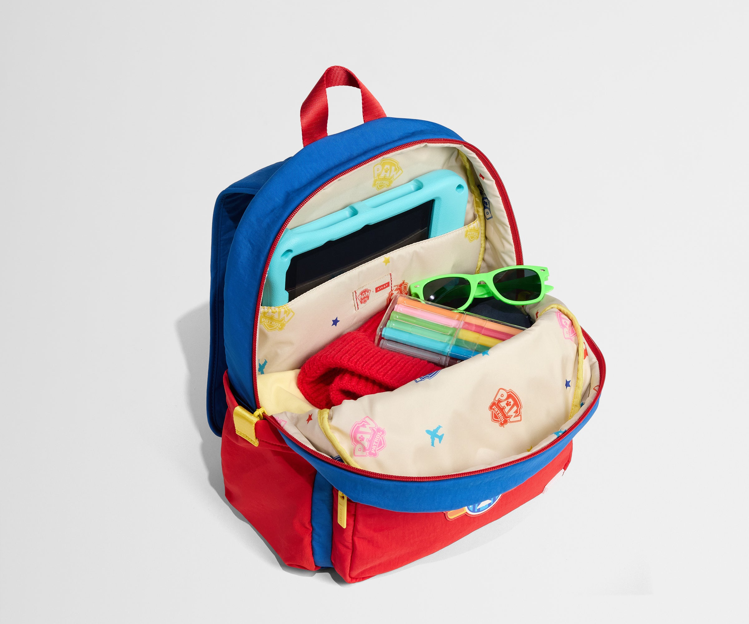 Kids Backpack in Chase Badge Blue