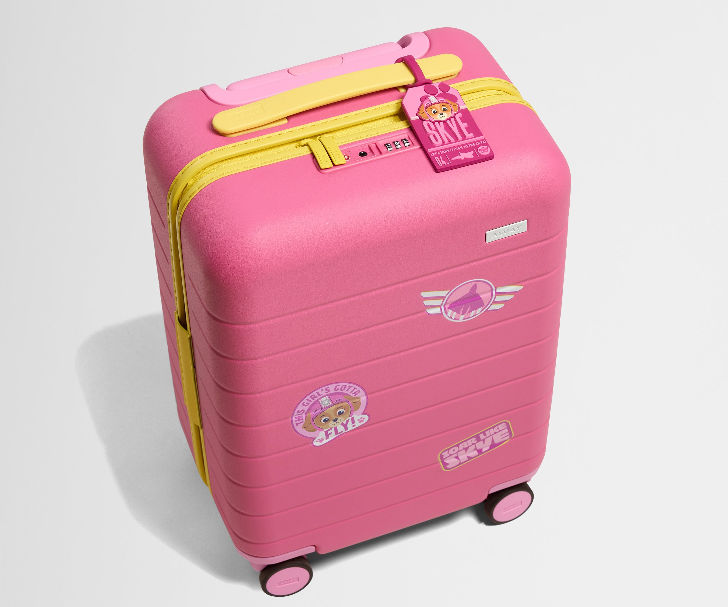 The Kids Carry-On in Skye Pilot Pink