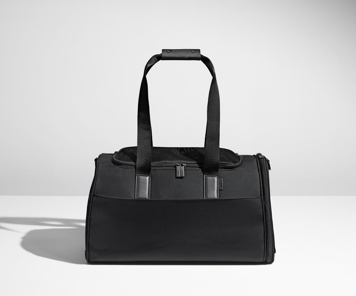 The Pet Carrier in Jet Black