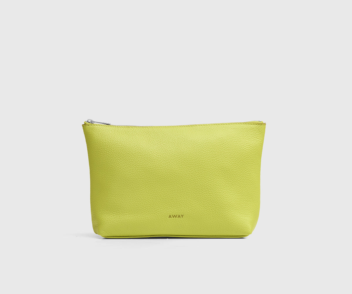 Pouch Duo in Chartreuse Spark/Smokey Taupe