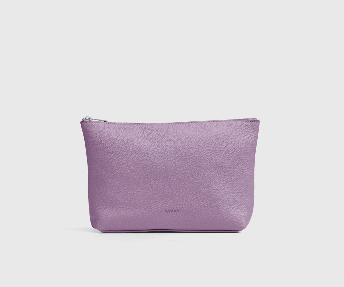 Pouch Duo in Cherry Red/Electric Iris