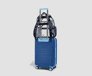 Clear Daily Backpack in Clear/Navy Blue