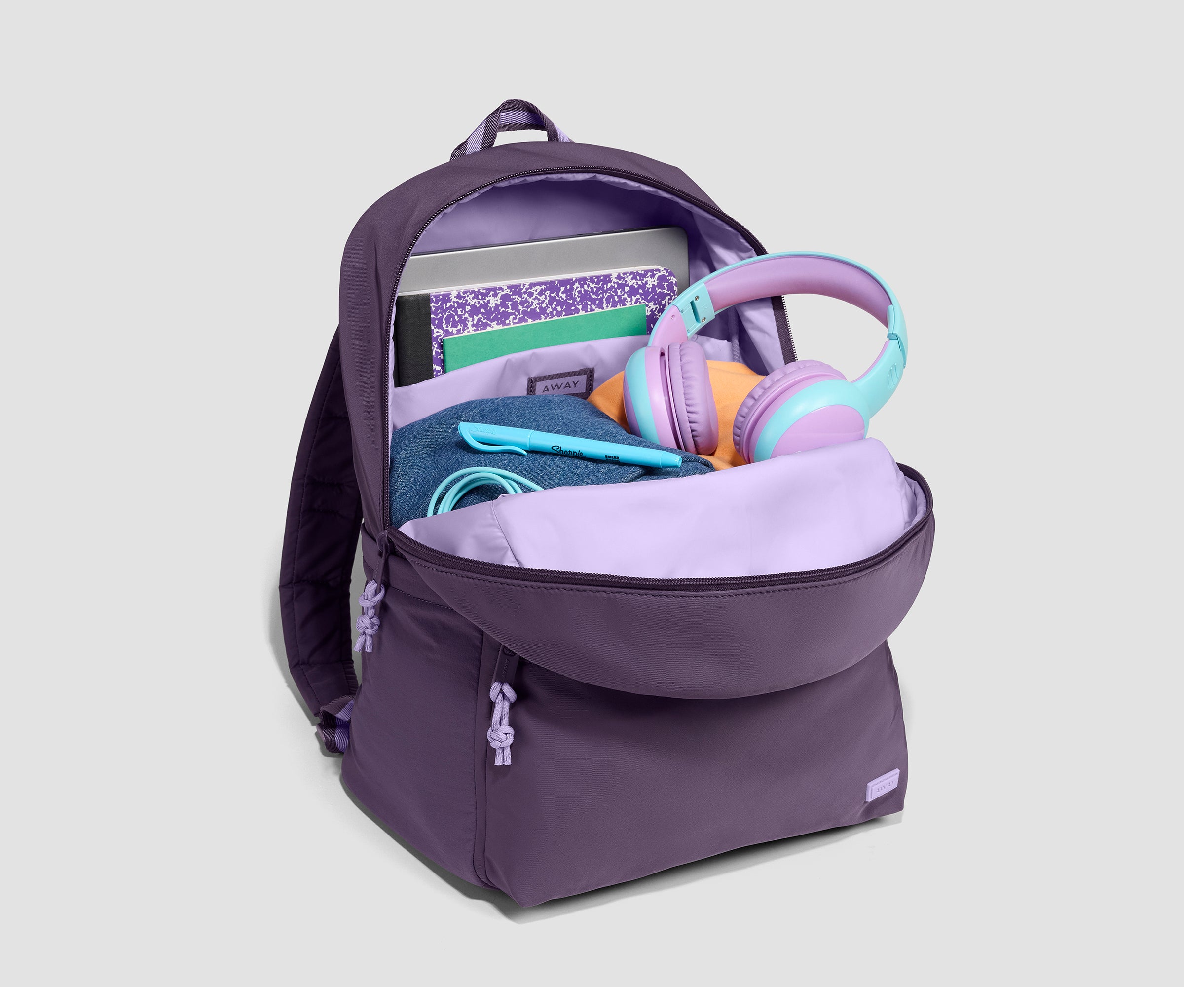 Featherlight Daily Backpack in Misty Purple