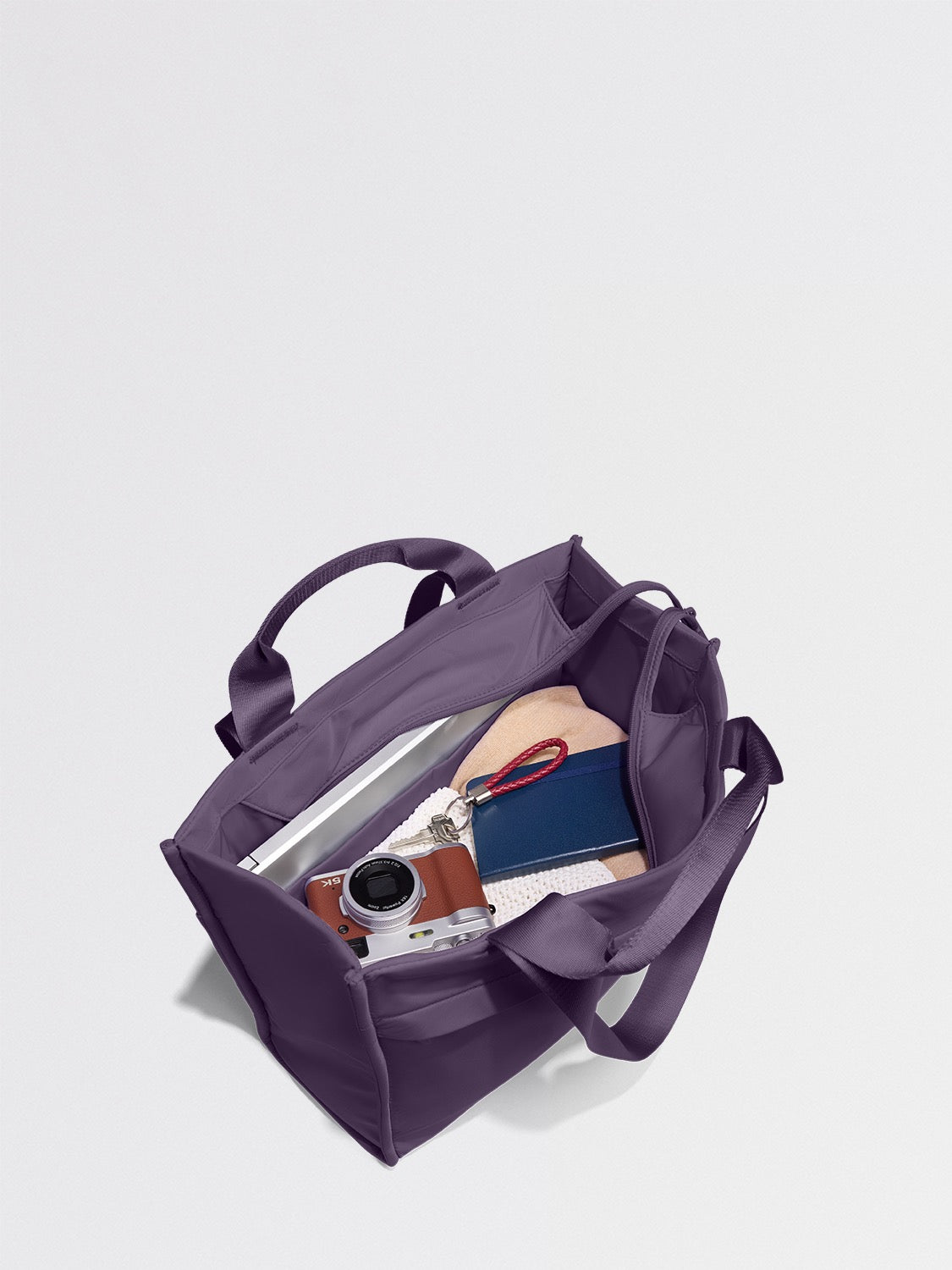 away travel tote bag Everywhere in Jet Black selling silhouette Tote Bags for Travel &