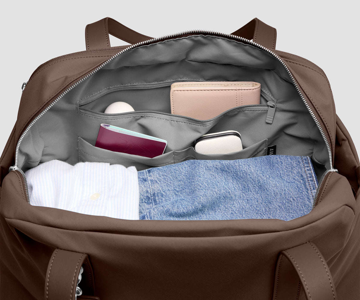 Signature Companion Bag in Chocolate Brown
