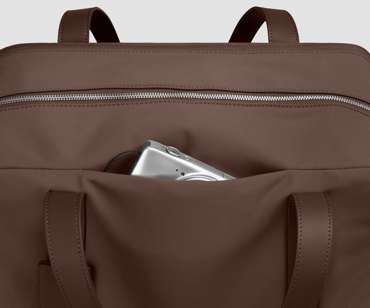 Signature Companion Bag in Chocolate Brown