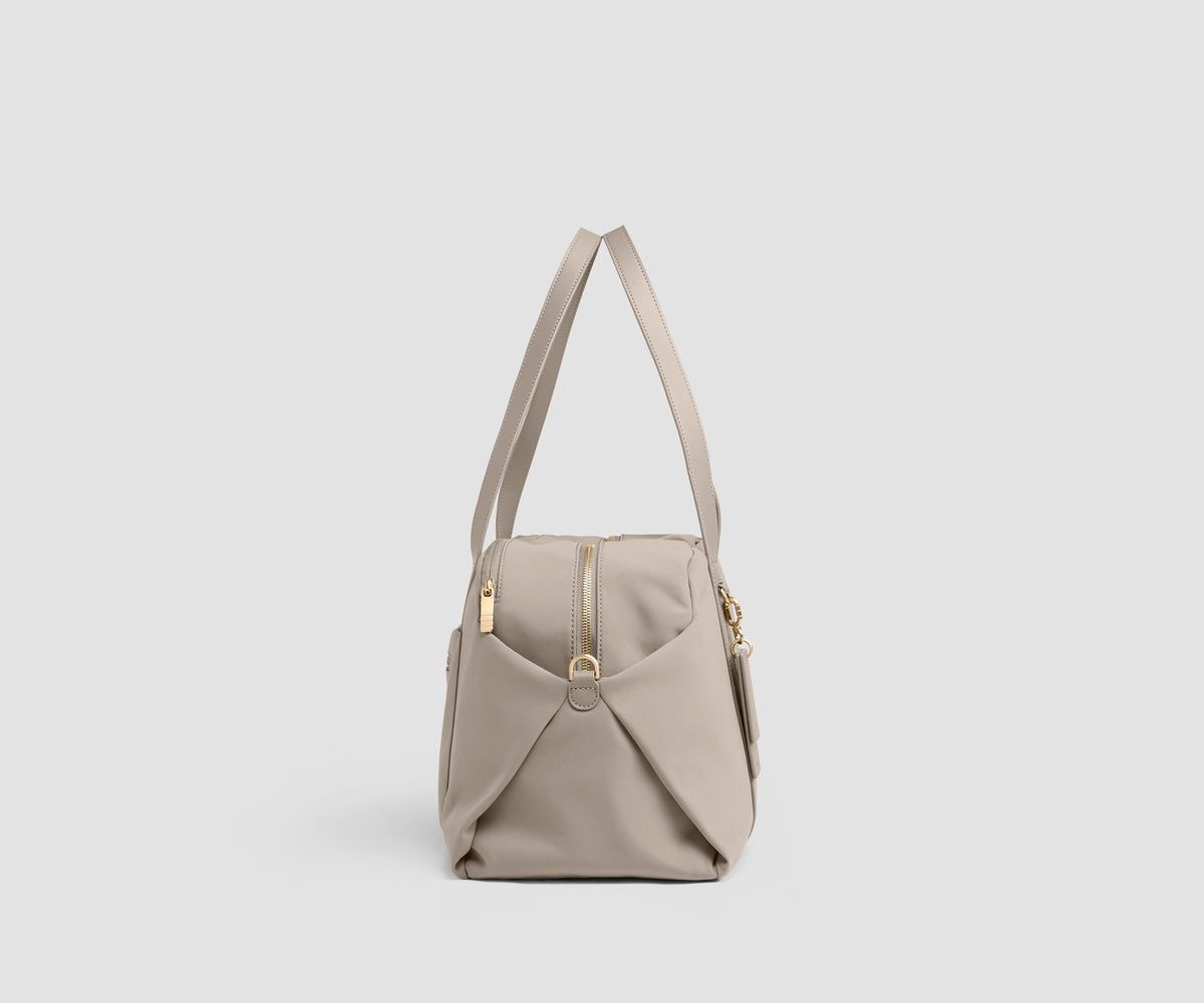 Signature Companion Bag in Dune Taupe