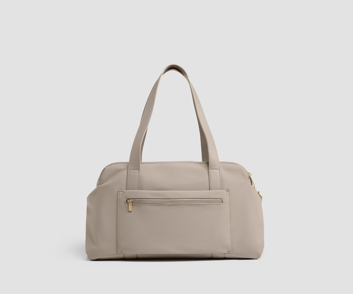 Signature Companion Bag in Dune Taupe